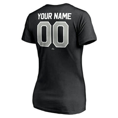 Chicago White Sox Women's Personalized Winning Streak Name & Number V-Neck T-Shirt Discount