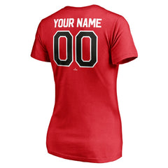 Cincinnati Reds Women's Personalized Winning Streak Name & Number V-Neck T-Shirt Near Me