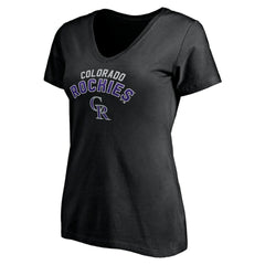 Colorado Rockies Women's Personalized Winning Streak Name & Number V-Neck T-Shirt Online