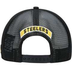Pittsburgh Steelers New Era Shade Trucker 9FIFTY Snapback Hat - Black - NFL