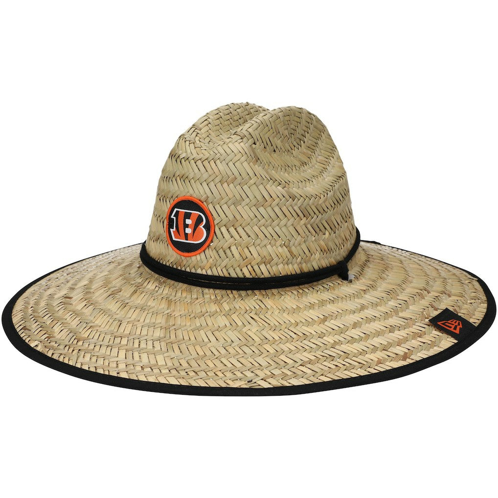 Cincinnati Bengals New Era NFL Training Camp Straw Lifeguard Hat - Natural - NFL
