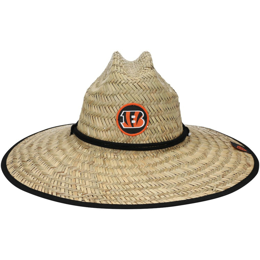 Cincinnati Bengals New Era NFL Training Camp Straw Lifeguard Hat - Natural - NFL