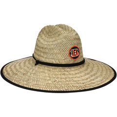 Cincinnati Bengals New Era NFL Training Camp Straw Lifeguard Hat - Natural - NFL