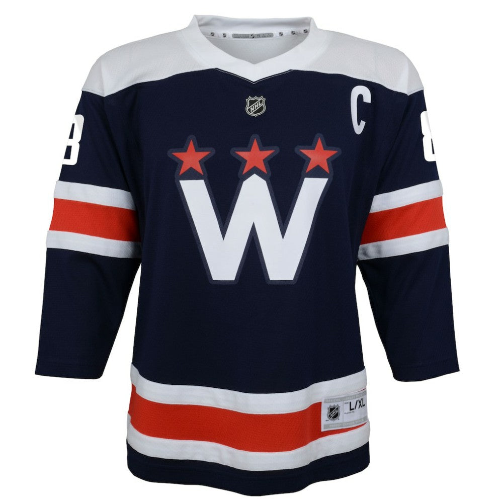 Alexander Ovechkin Washington Capitals Youth 2020/21 Alternate Replica Player Jersey - Navy | NHL Lifestyle
