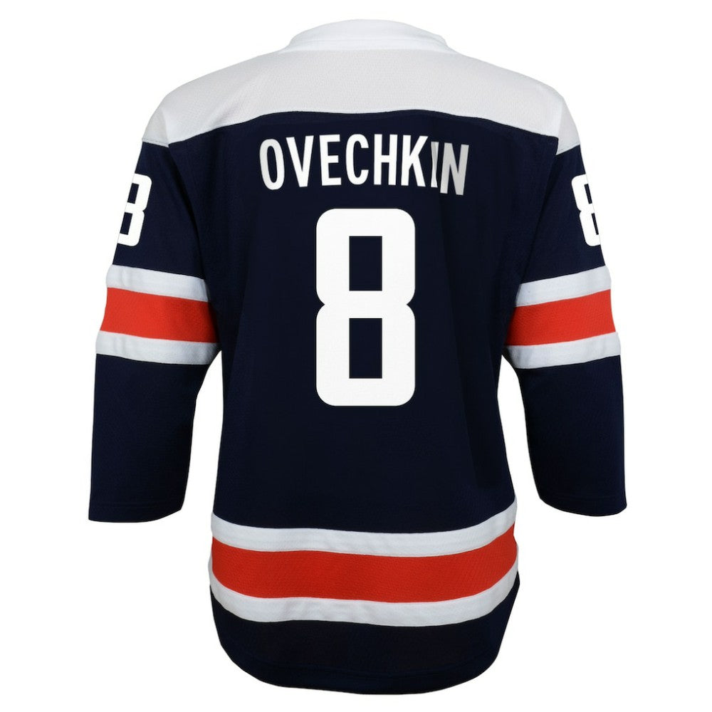 Alexander Ovechkin Washington Capitals Youth 2020/21 Alternate Replica Player Jersey - Navy | NHL Lifestyle
