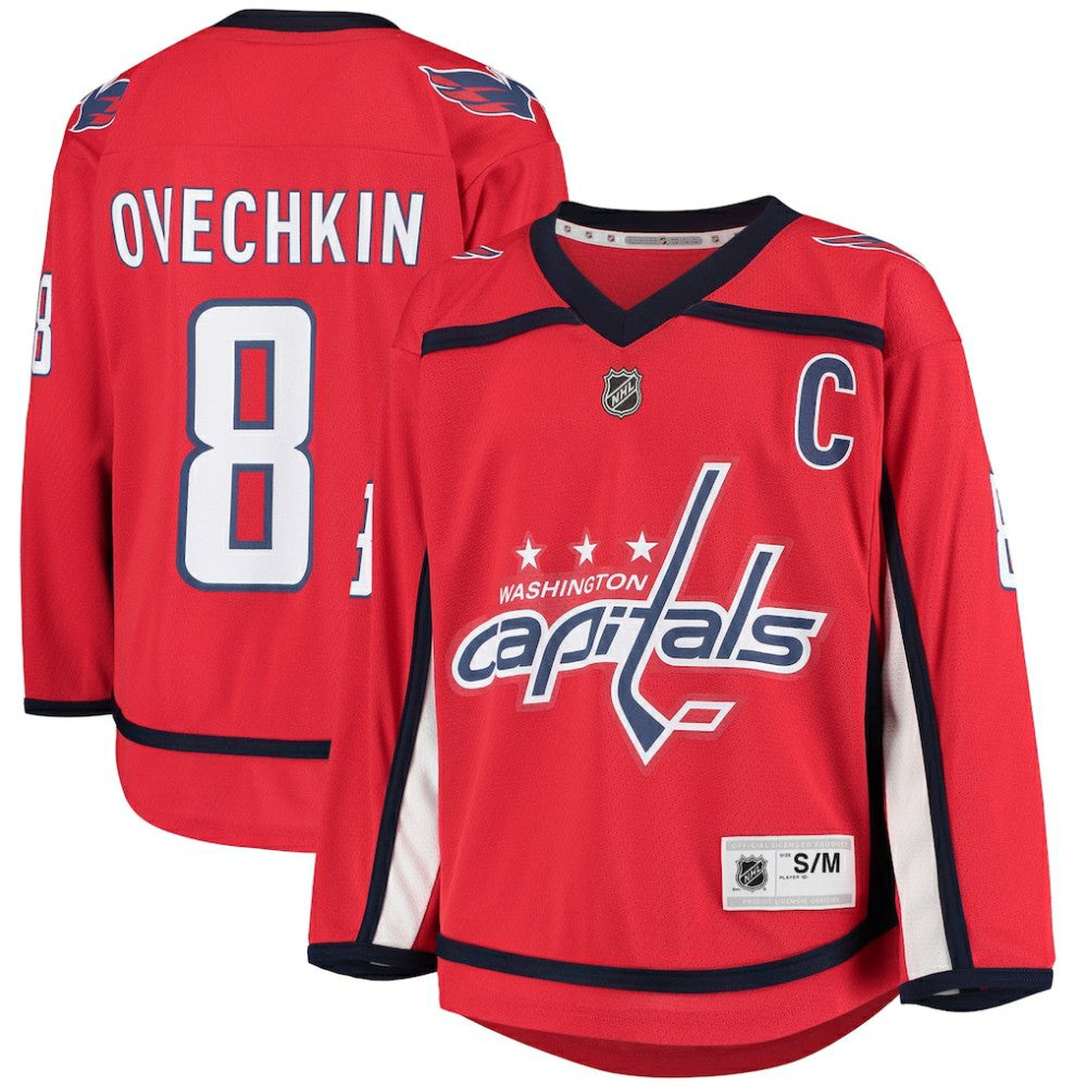 Alexander Ovechkin Washington Capitals Youth Home Replica Player Jersey - Red | NHL on sale