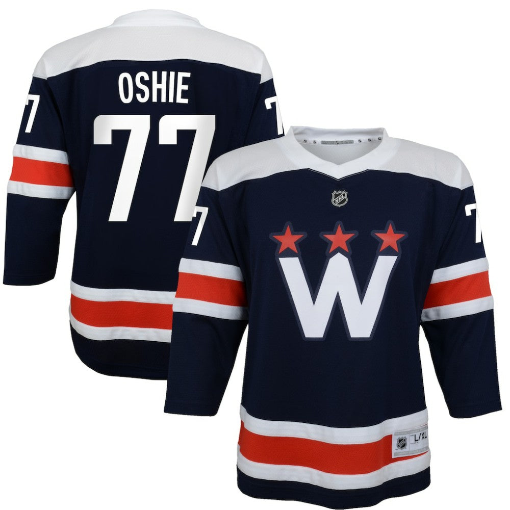 TJ Oshie Washington Capitals Youth 2020/21 Alternate Replica Player Jersey - Navy | NHL sale