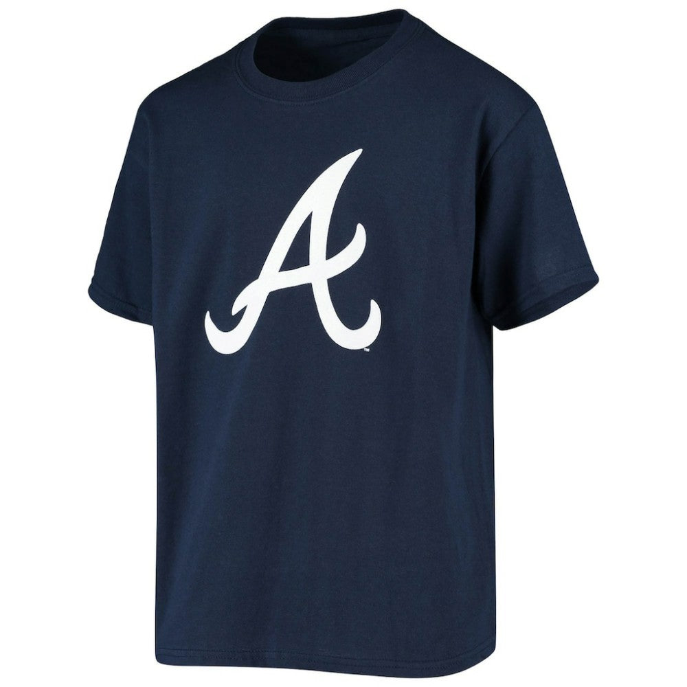 Atlanta Braves Stitches Youth Team Logo T-Shirt Sale