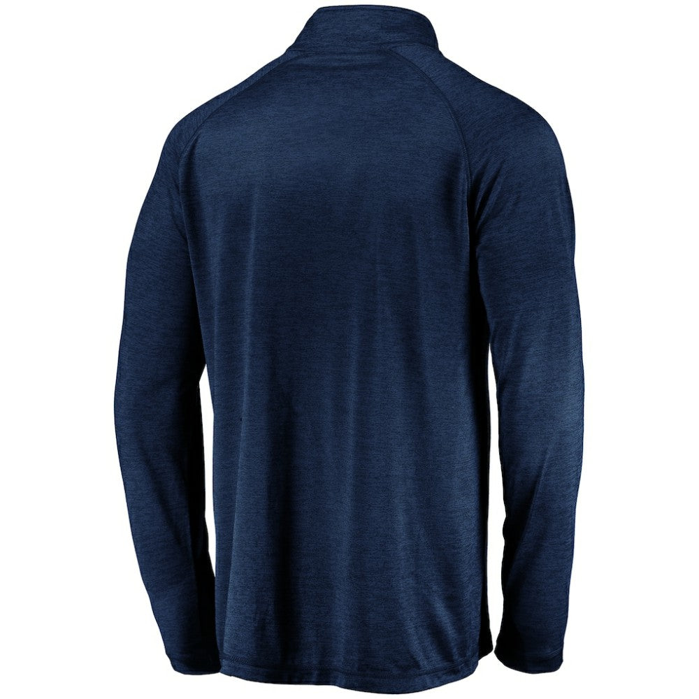 Seattle Kraken Fanatics Primary Logo Quarter-Zip Pullover Fleece Jacket - Navy | Fanatics sale