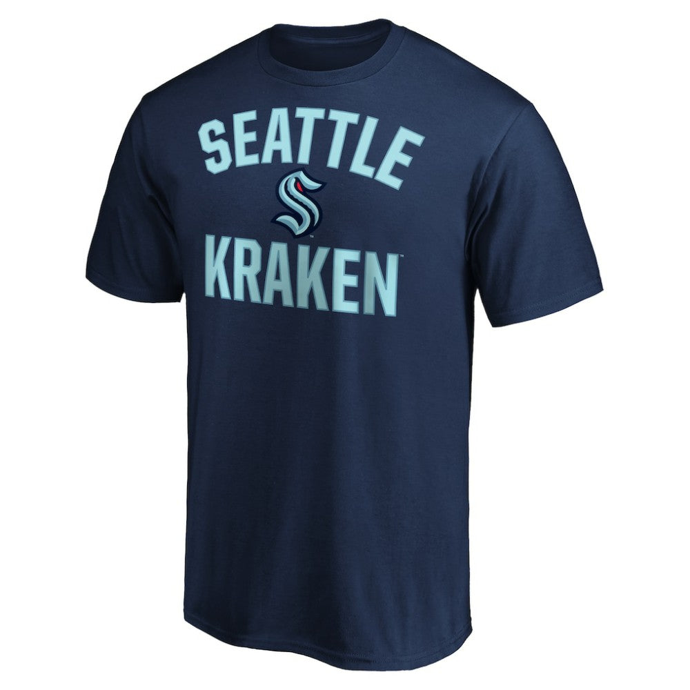 Seattle Kraken Fanatics Victory Arch T-Shirt - Navy | Fanatics discount