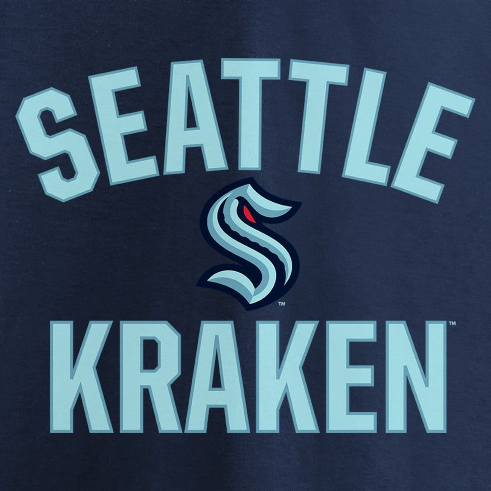 Seattle Kraken Fanatics Victory Arch T-Shirt - Navy | Fanatics discount