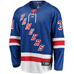 Igor Shesterkin New York Rangers Fanatics Home Breakaway Player Jersey - Blue | Fanatics online