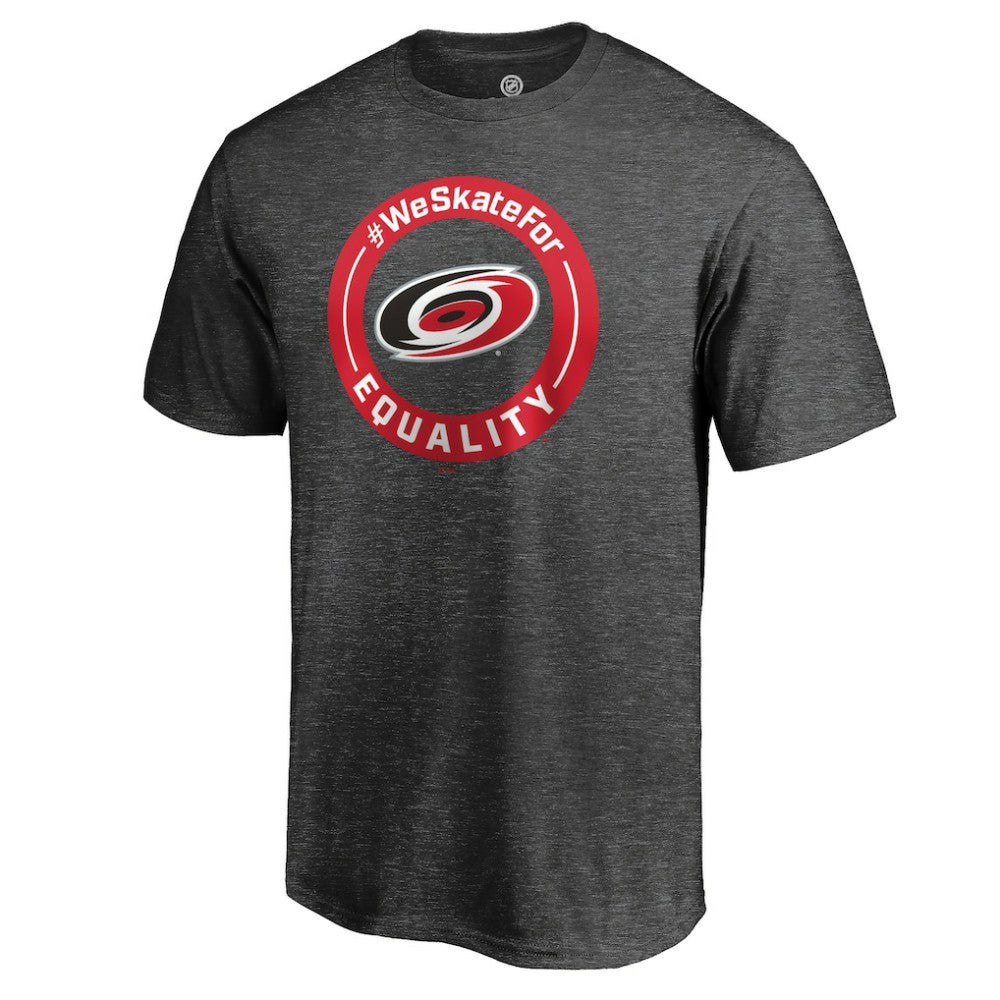 Carolina Hurricanes #WeSkateFor T-Shirt - Heather Gray | NHL online