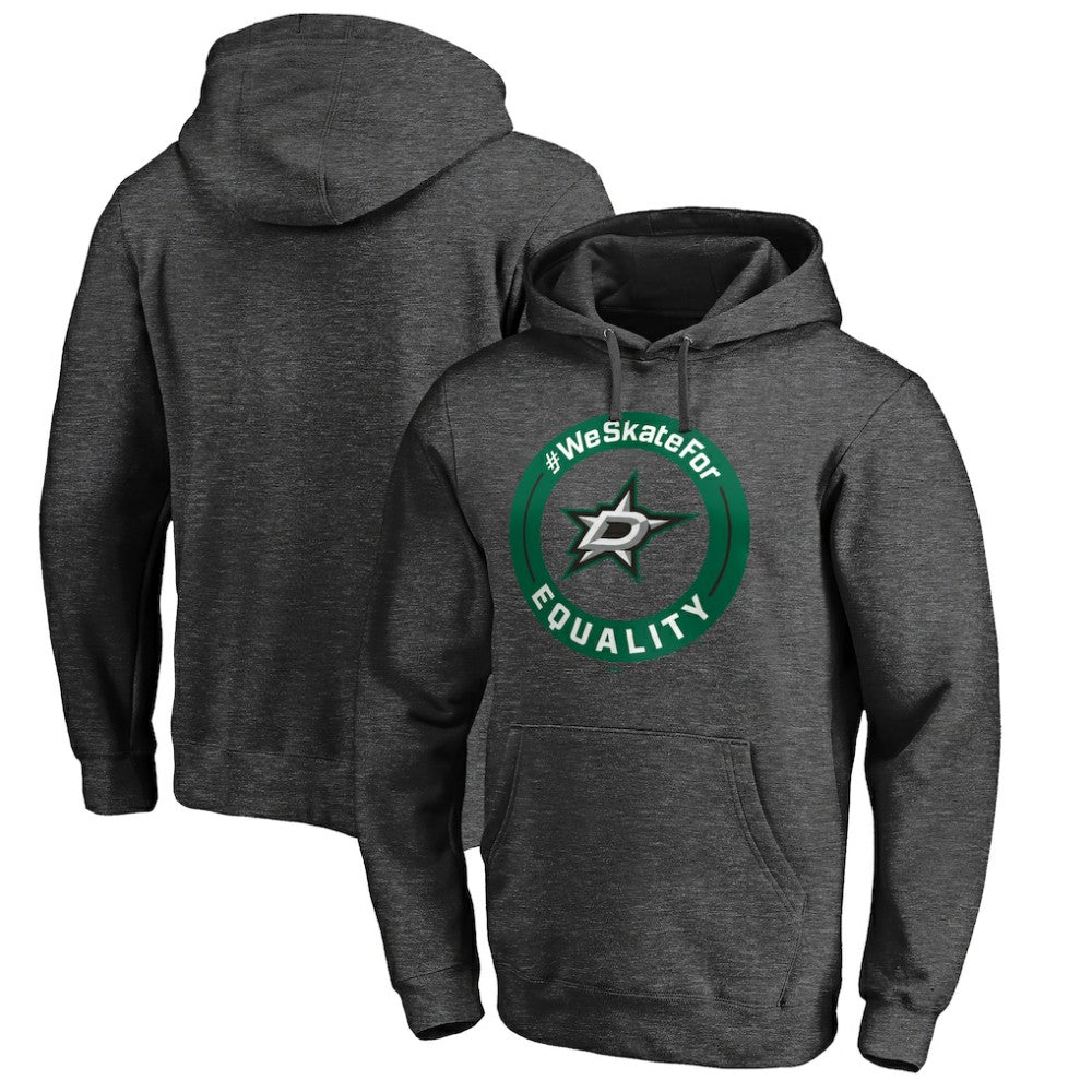 Dallas Stars #WeSkateFor Pullover Hoodie - Heather Gray | NHL on sale