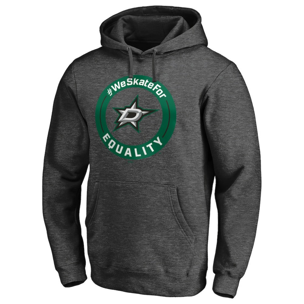 Dallas Stars #WeSkateFor Pullover Hoodie - Heather Gray | NHL on sale