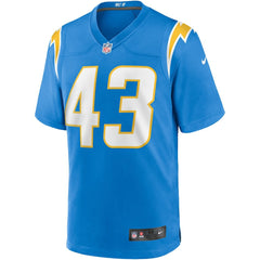 Michael Davis Los Angeles Chargers Game Jersey - Powder Blue - Nike