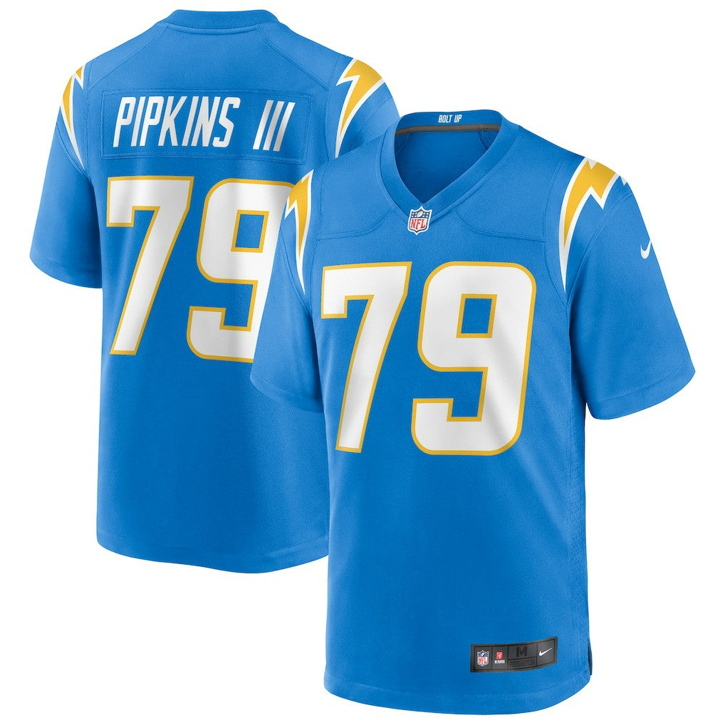 Trey Pipkins III Los Angeles Chargers Game Jersey - Powder Blue - Nike