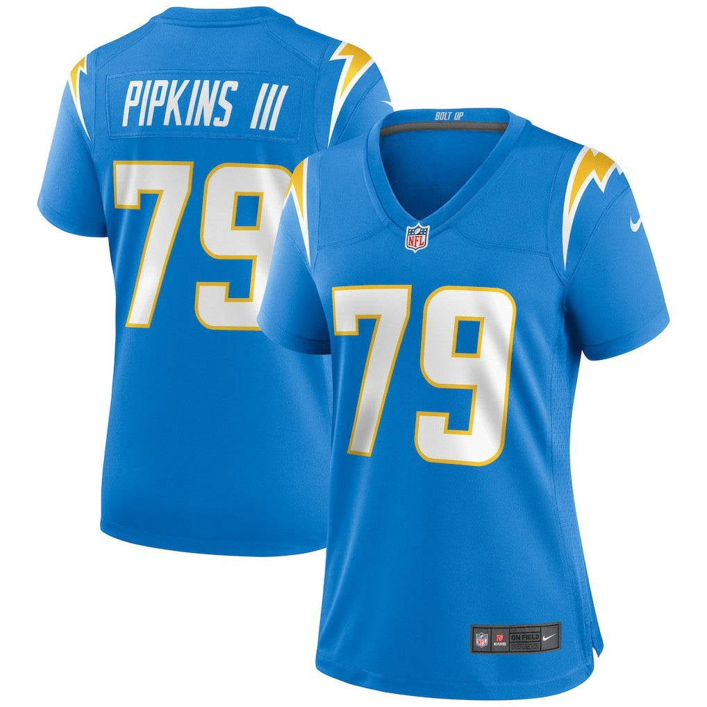 Trey Pipkins III Los Angeles Chargers Women's Game Jersey - Powder Blue - Nike