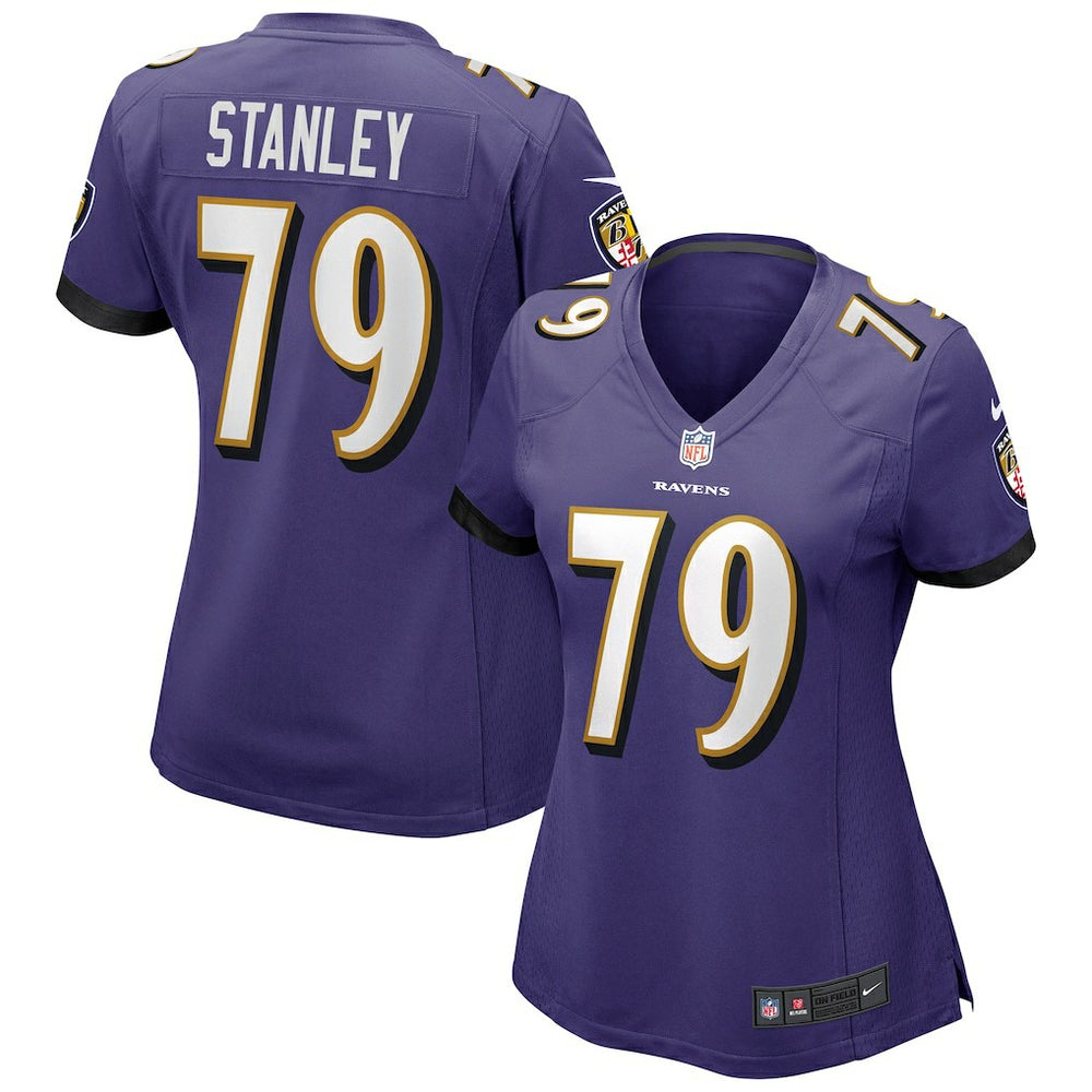 Ronnie Stanley Baltimore Ravens Women's Game Jersey - Purple - Nike