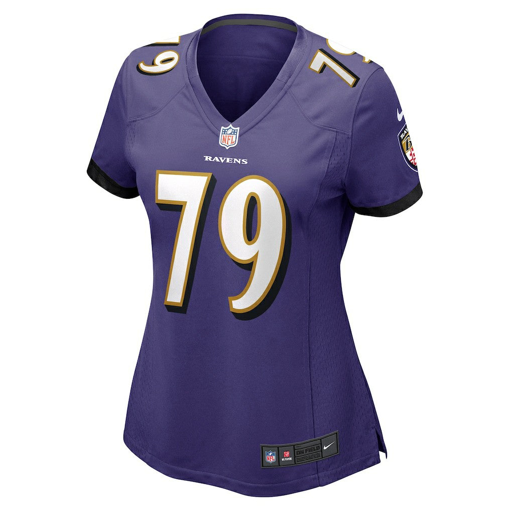 Ronnie Stanley Baltimore Ravens Women's Game Jersey - Purple - Nike