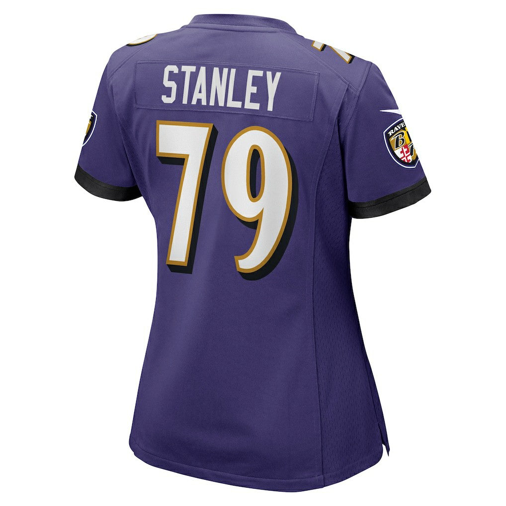 Ronnie Stanley Baltimore Ravens Women's Game Jersey - Purple - Nike