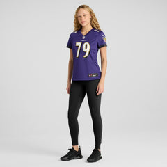 Ronnie Stanley Baltimore Ravens Women's Game Jersey - Purple - Nike