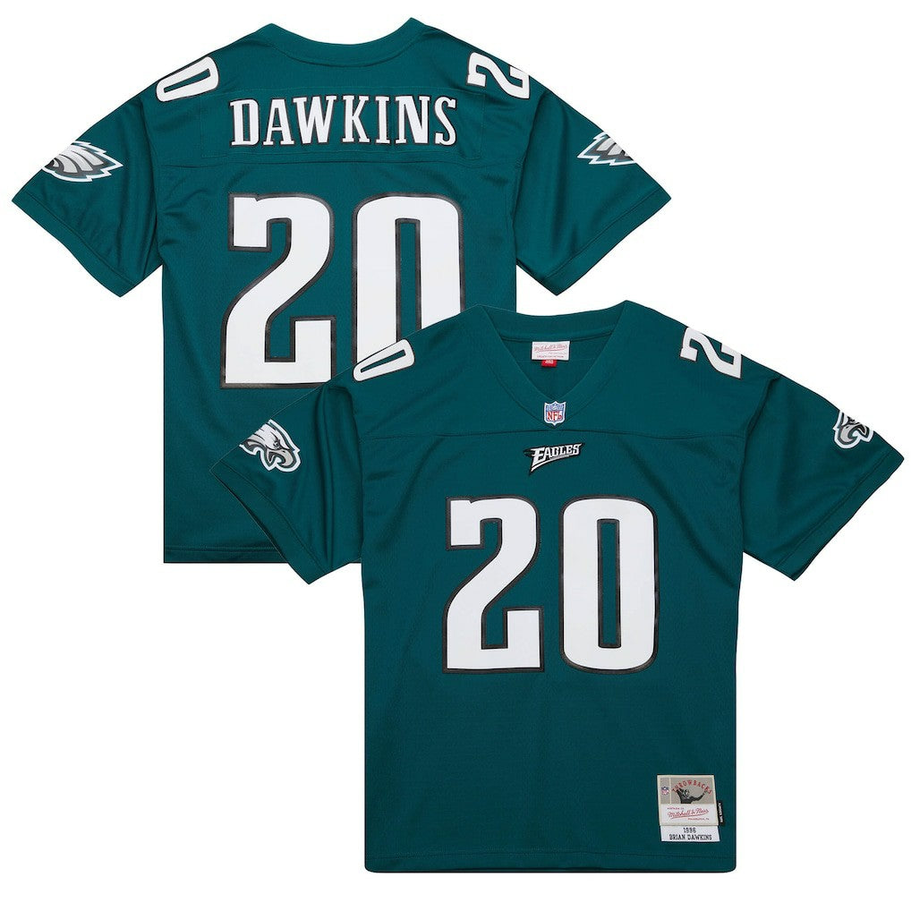 Brian Dawkins Philadelphia Eagles Legacy Replica Jersey - Green - Mitchell & Ness