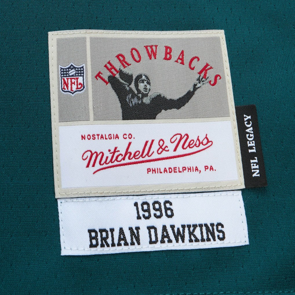 Brian Dawkins Philadelphia Eagles Legacy Replica Jersey - Green - Mitchell & Ness