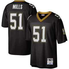 Sam Mills New Orleans Saints Legacy Replica Jersey - Black - Mitchell & Ness