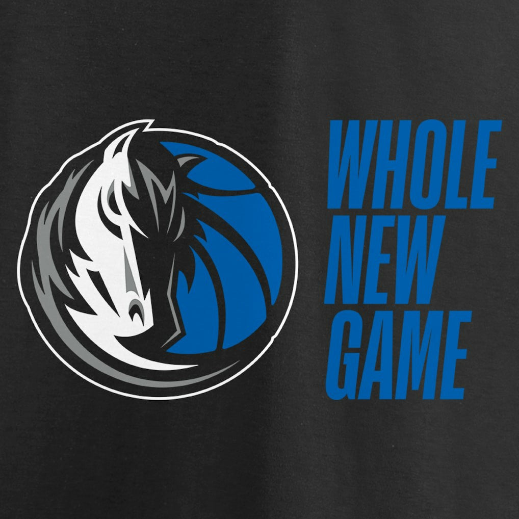 Dallas Mavericks Whole New Game Team T-Shirt Black
