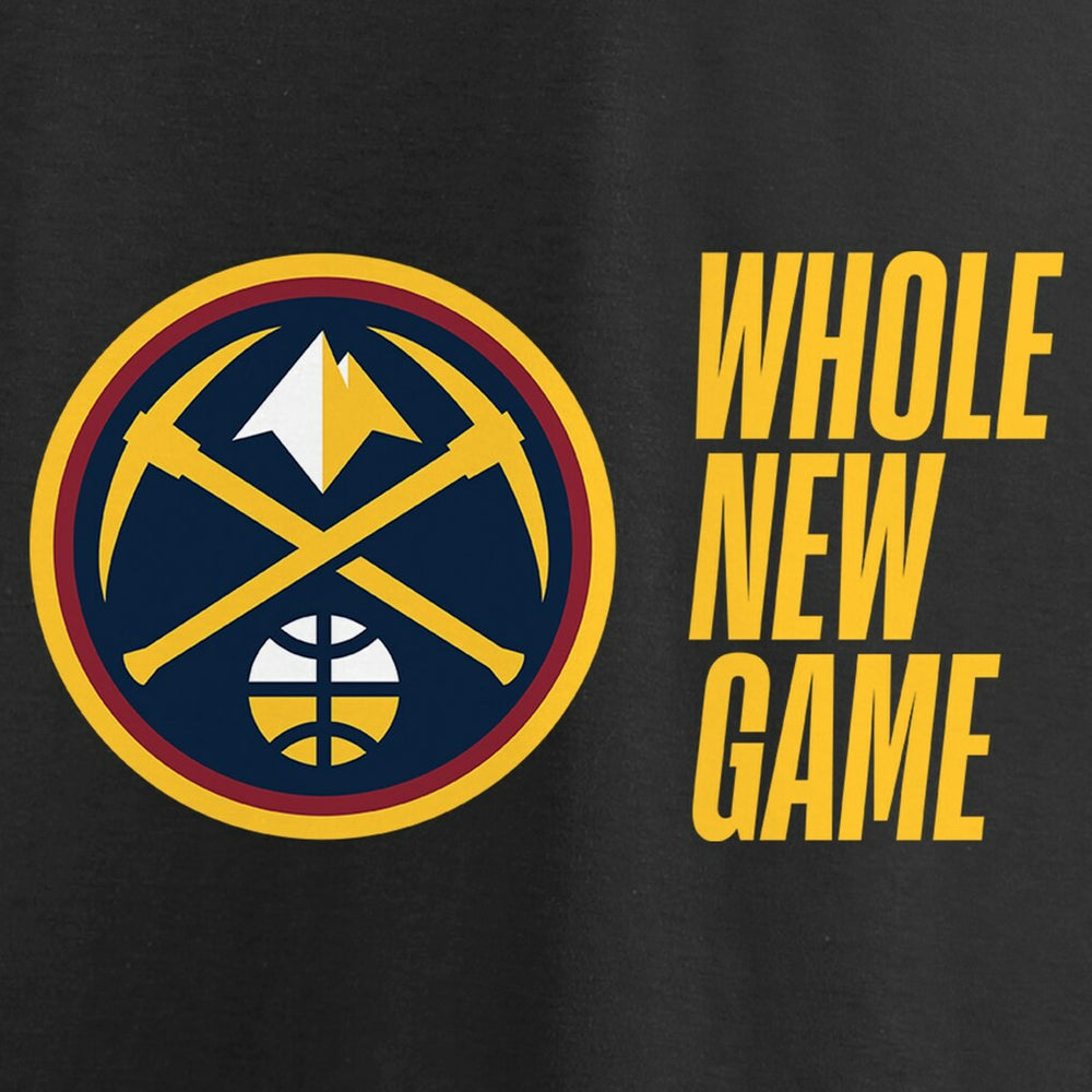 Denver Nuggets Whole New Game Team T-Shirt Black