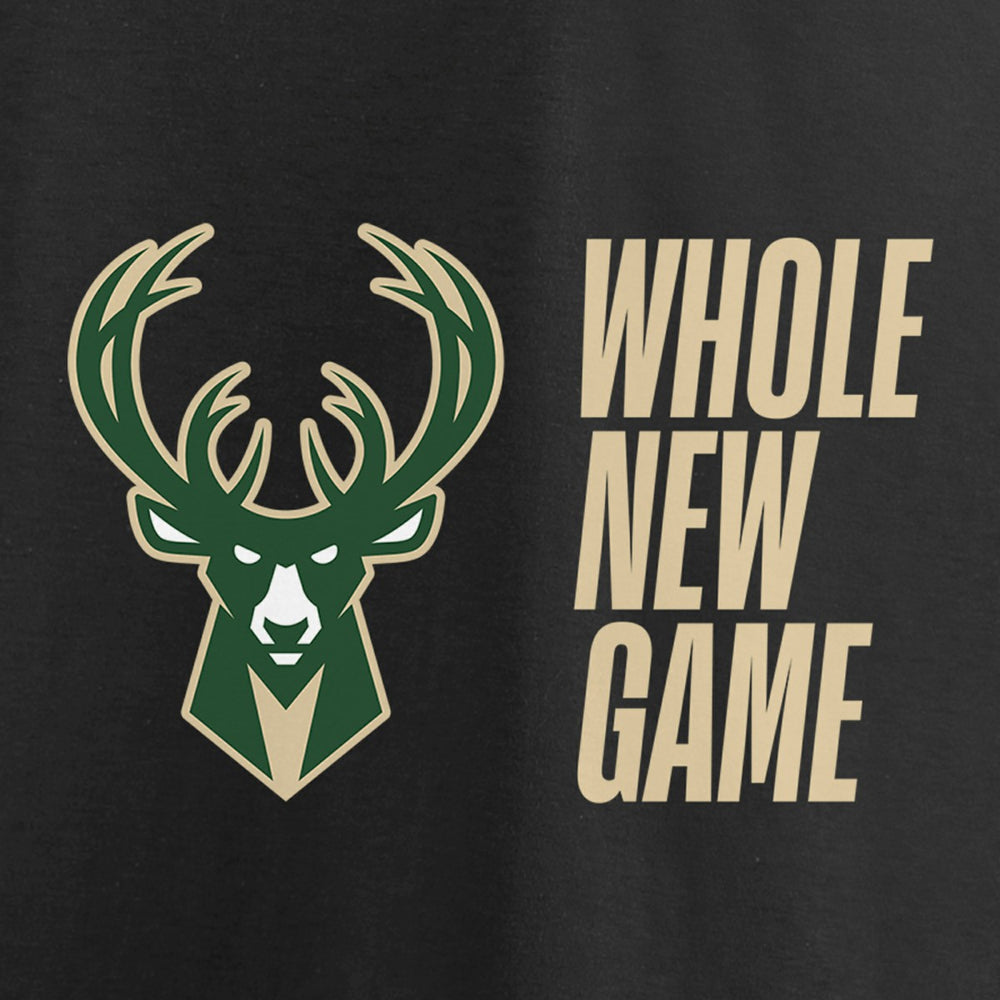 Milwaukee Bucks Whole New Game Team T-Shirt Black