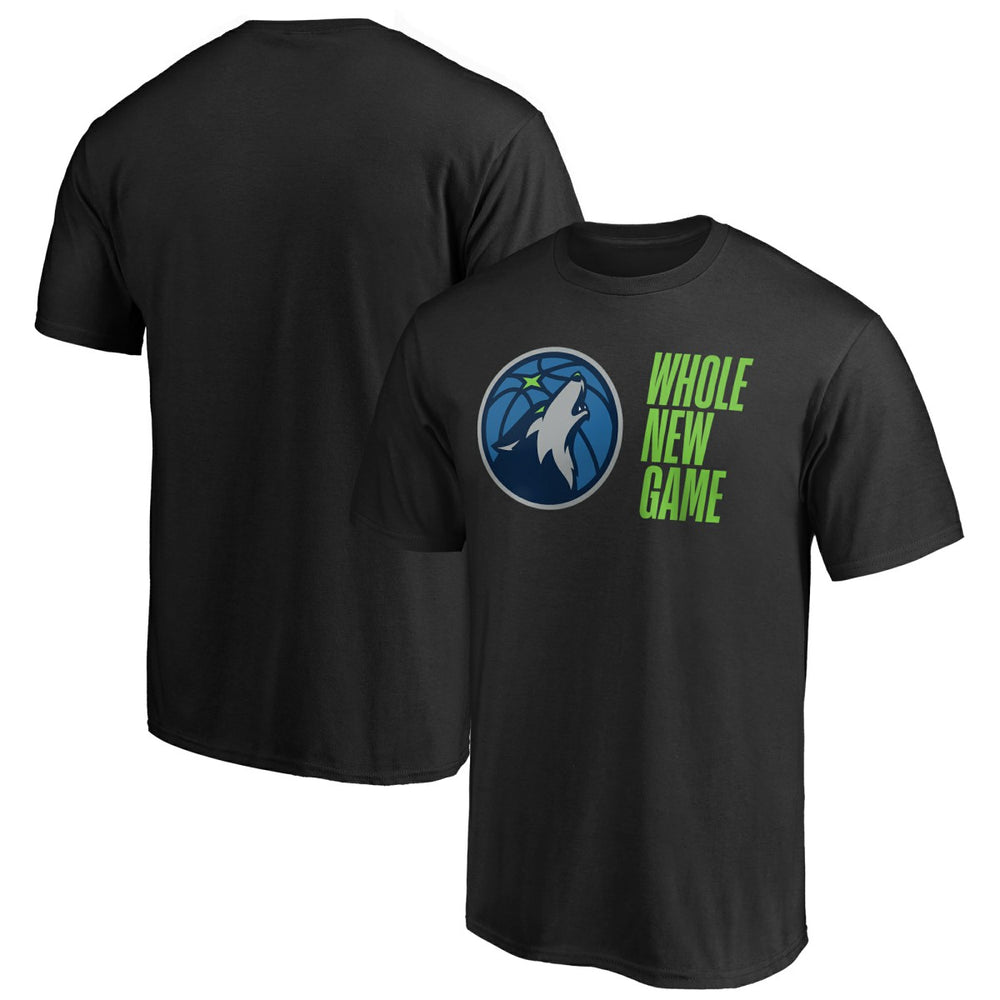 Minnesota Timberwolves Whole New Game Team T-Shirt Black