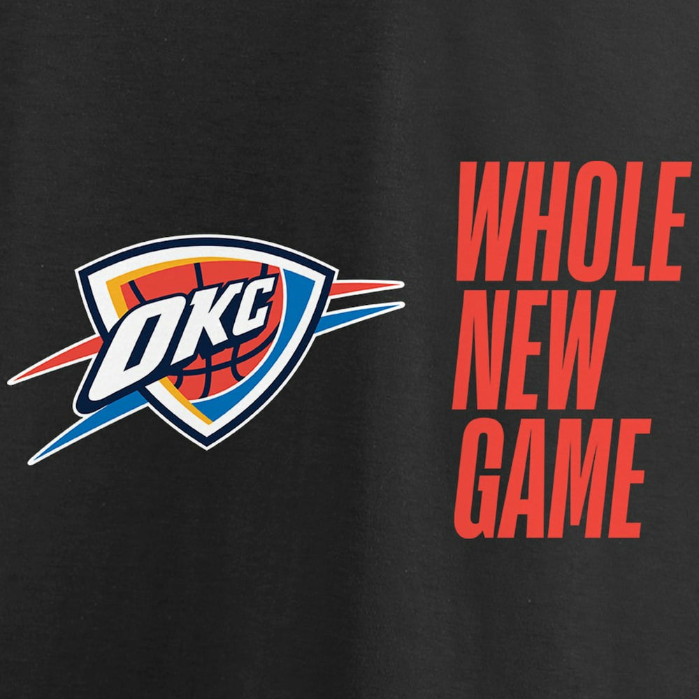 Oklahoma City Thunder Whole New Game Team T-Shirt Black