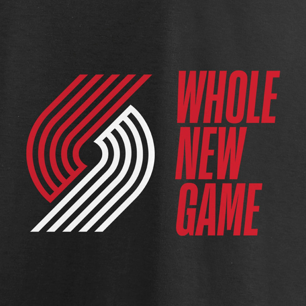 Portland Trail Blazers Whole New Game Team T-Shirt Black