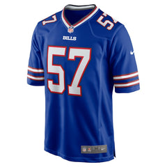 A.J. Epenesa Buffalo Bills Game Player Jersey - Royal - Nike