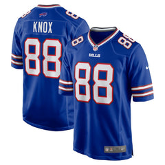 Dawson Knox Buffalo Bills Game Player Jersey - Royal - Nike