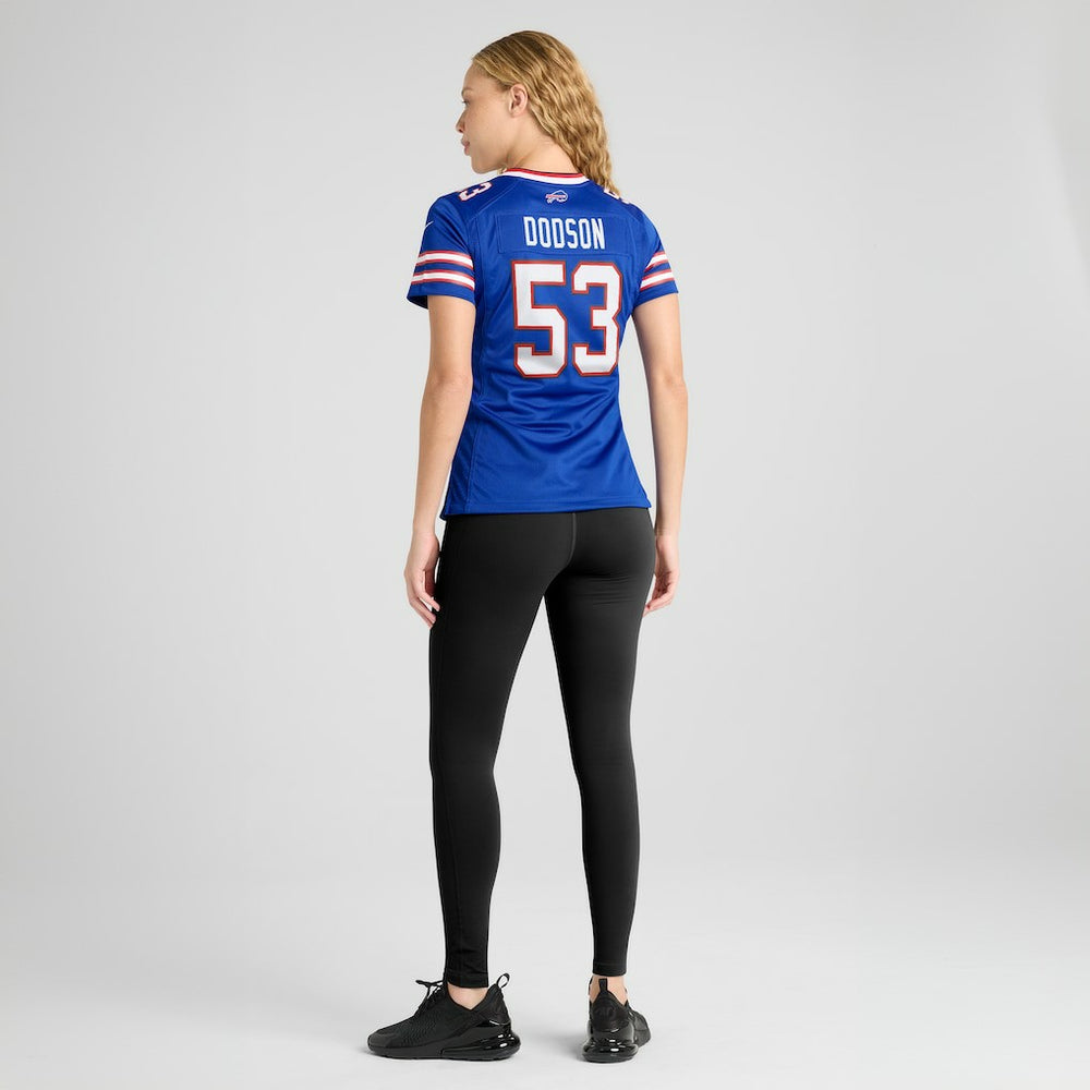 Tyrel Dodson Buffalo Bills Women's Game Jersey - Royal - Nike