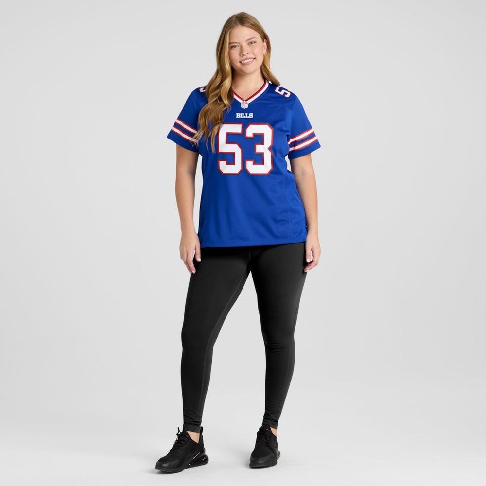Tyrel Dodson Buffalo Bills Women's Game Jersey - Royal - Nike