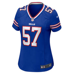A.J. Epenesa Buffalo Bills Women's Game Jersey - Royal - Nike