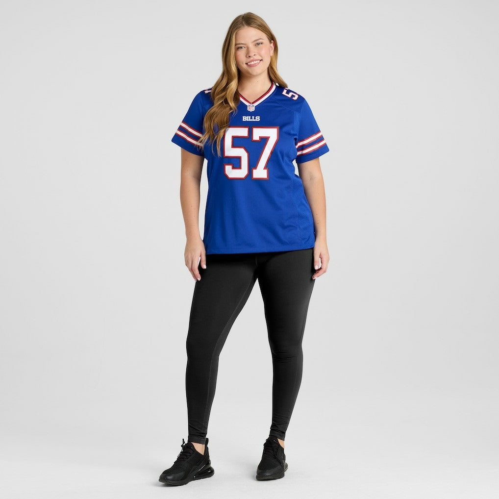 A.J. Epenesa Buffalo Bills Women's Game Jersey - Royal - Nike