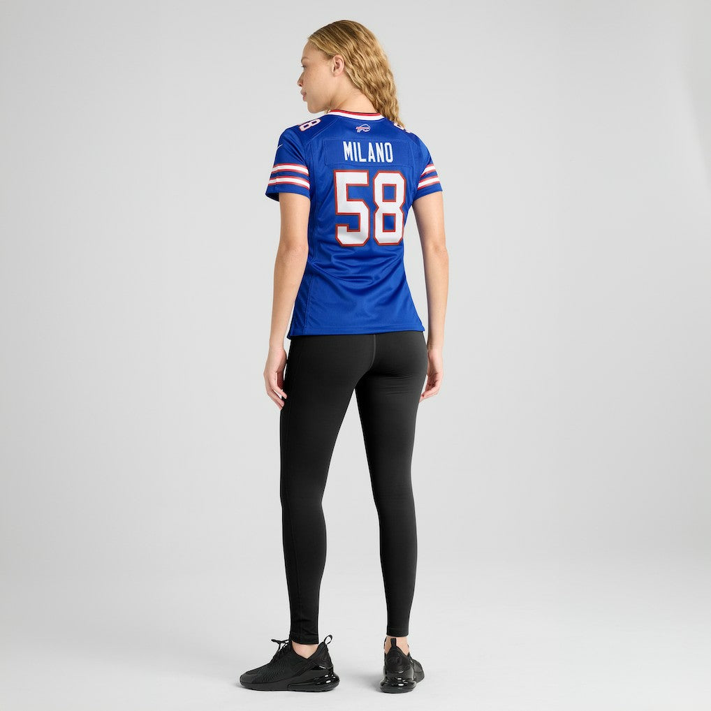 Matt Milano Buffalo Bills Women's Game Jersey - Royal - Nike