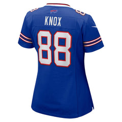 Dawson Knox Buffalo Bills Women's Game Jersey - Royal - Nike