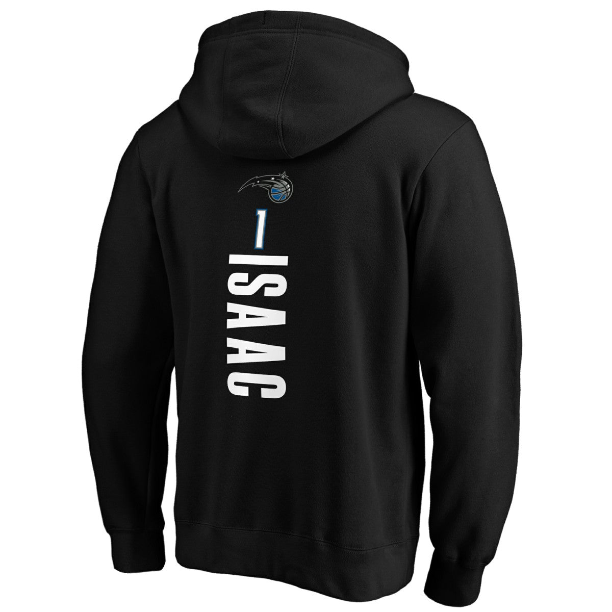 Jonathan Isaac Orlando Magic Playmaker Name & Number Pullover Hoodie Black