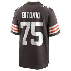 Joel Bitonio Cleveland Browns Game Jersey - Brown - Nike