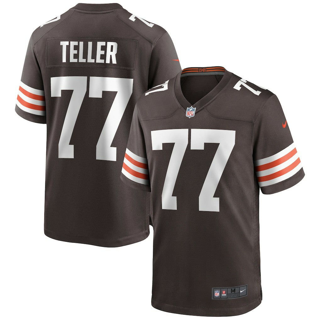 Wyatt Teller Cleveland Browns Game Jersey - Brown - Nike