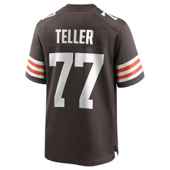 Wyatt Teller Cleveland Browns Game Jersey - Brown - Nike