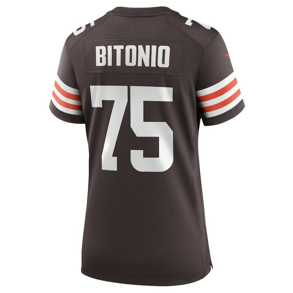 Joel Bitonio Cleveland Browns Women's Game Jersey - Brown - Nike