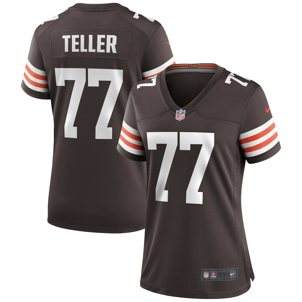 Wyatt Teller Cleveland Browns Women's Game Jersey - Brown - Nike
