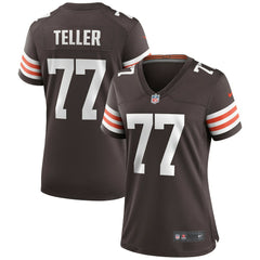 Wyatt Teller Cleveland Browns Women's Game Jersey - Brown - Nike